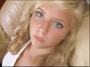 Blonde sissy cums on face - free tube scene